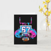 Funny 67 Football Ice Cream Drip 67th Srts Men &am Karte (Gelbe Blume)