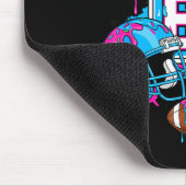 Funny 67 Football Ice Cream Drip 67th Srts Men &am Mousepad (Ecke)