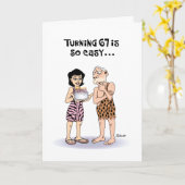 Funny 67. Geburtstag Karte (Gelbe Blume)