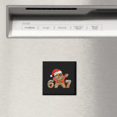 Funny 67 Gingerbread Six Seven Ice Cream Drip Chri Magnet (In Situ (Geschirrspüler))