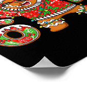 Funny 67 Gingerbread Six Seven Ice Cream Drip Chri Poster (Ecke)