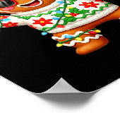 Funny 67 Gingerbread Six Seven Ice Cream Drip Chri Poster (Ecke)