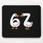Funny 67 Goose Silly Brain Rot Teacher Gen Alpha S Mousepad (Vorne)