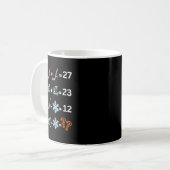 Funny 67 Hockey Drip Meme Number Math Teacher  Kaffeetasse (Vorderseite Links)
