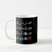 Funny 67 Hockey Drip Meme Number Math Teacher  Kaffeetasse (Links)