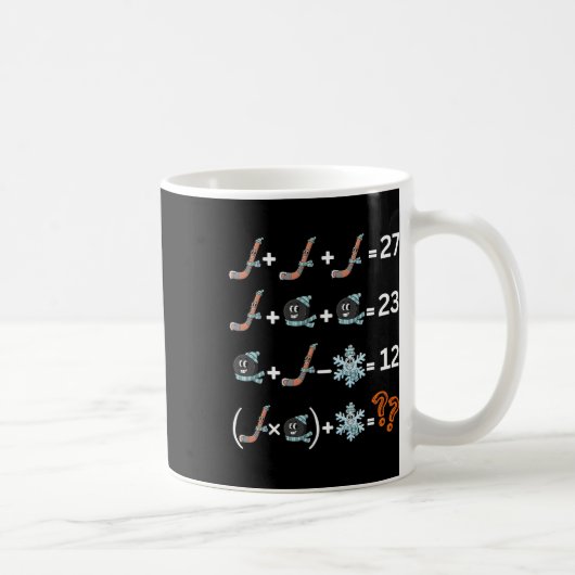 Funny 67 Hockey Drip Meme Number Math Teacher  Kaffeetasse (Rechts)