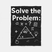 Funny 67 Math Meme Solve The Problem Teacher For S Fleecedecke (Vorderseite)