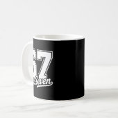 Funny 67 Meme 6 7 Kaffeetasse (Vorderseite Links)