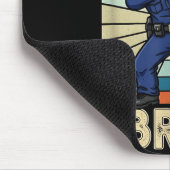 Funny 67 Meme 6 7 Six Seven Liceman Lice Officer R Mousepad (Ecke)