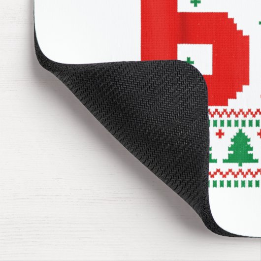 Funny 67 Meme 6 7 Ugly Sweater Christmas Kids Men  Mousepad (Ecke)