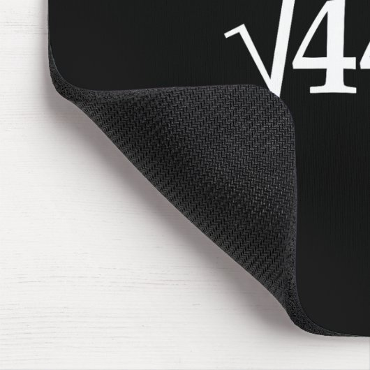Funny 67 Meme Brainrot Square Root 4489 Slang Math Mousepad (Ecke)