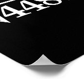 Funny 67 Meme Brainrot Square Root 4489 Slang Math Poster (Ecke)