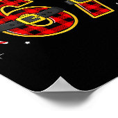 Funny 67 Meme Chrismtas Xmas Pajama Men Women Kids Poster (Ecke)