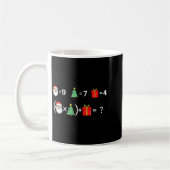 Funny 67 Meme Christmas Math Teacher Santa Six Sev Kaffeetasse (Links)