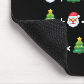 Funny 67 Meme Christmas Math Teacher Santa Six Sev Mousepad (Ecke)