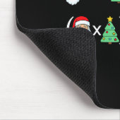 Funny 67 Meme Christmas Math Teacher Santa Six Sev Mousepad (Ecke)