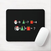 Funny 67 Meme Christmas Math Teacher Santa Six Sev Mousepad (Mit Mouse)