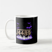 Funny 67 Meme Math Teacher 6 7 Halloween Square Ro Kaffeetasse (Links)