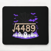 Funny 67 Meme Math Teacher 6 7 Halloween Square Ro Mousepad (Vorne)