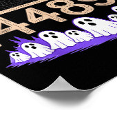 Funny 67 Meme Math Teacher 6 7 Halloween Square Ro Poster (Ecke)