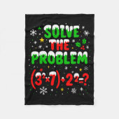 Funny 67 Meme Pemdas Elementary Math Teacher 6 7 C Fleecedecke (Vorderseite)