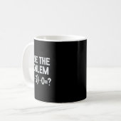 Funny 67 Meme Pemdas Elementary Math Teacher Brain Kaffeetasse (Vorderseite Links)