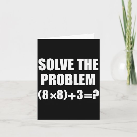 Funny 67 Meme Pemdas Elementary Math Teacher Brain Karte (Vorderseite)