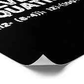 Funny 67 Meme Pemdas Elementary Math Teacher Brain Poster (Ecke)