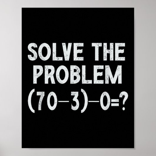 Funny 67 Meme Pemdas Elementary Math Teacher Brain Poster (Vorne)