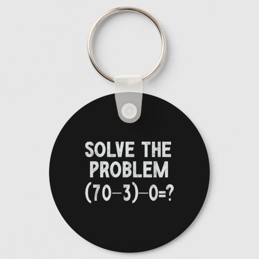 Funny 67 Meme Pemdas Elementary Math Teacher Brain Schlüsselanhänger (Vorderseite)