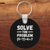 Funny 67 Meme Pemdas Elementary Math Teacher Humor Schlüsselanhänger (Vorderseite)