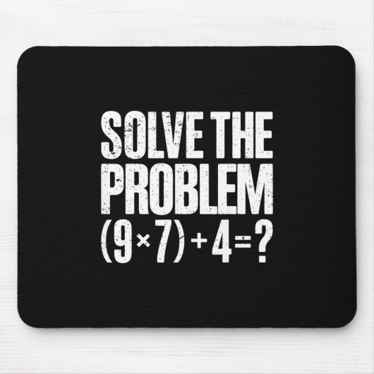 Funny 67 Meme Pemdas Math Teacher Brainrot Element Mousepad (Vorne)