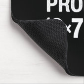 Funny 67 Meme Pemdas Math Teacher Brainrot Element Mousepad (Ecke)