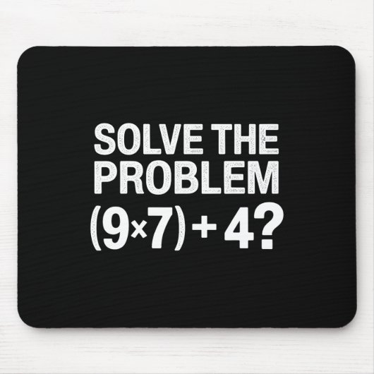 Funny 67 Meme Pemdas Math Teacher Brainrot Element Mousepad (Vorne)