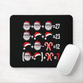 Funny 67 Meme Santa Christmas Tree Math Teacher Xm Mousepad (Mit Mouse)