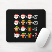 Funny 67 Meme Santa Math Teacher Christmas Six Sev Mousepad (Mit Mouse)