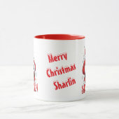Funny 67 Meme Santa says SIX SEVEN For Christmas  Tasse (Zentrum)