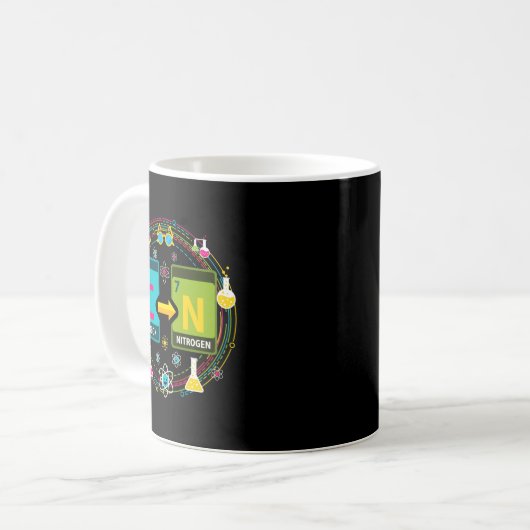 Funny 67 Meme Science Chemistry Teacher Periodic T Kaffeetasse (Vorderseite Links)