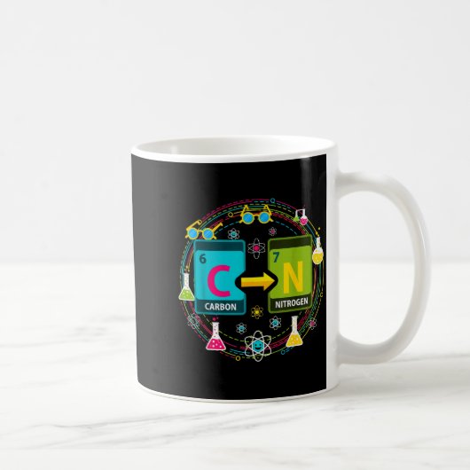 Funny 67 Meme Science Chemistry Teacher Periodic T Kaffeetasse (Rechts)
