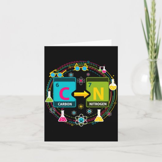 Funny 67 Meme Science Chemistry Teacher Periodic T Karte (Vorderseite)