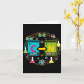 Funny 67 Meme Science Chemistry Teacher Periodic T Karte (Gelbe Blume)