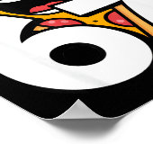 Funny 67 Meme Six Seven Humor Food Zza  Poster (Ecke)