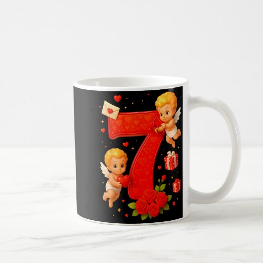 Funny 67 Meme Six Seven Matching Couples Valentine Kaffeetasse (Rechts)