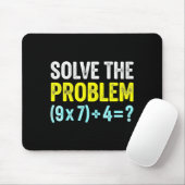 Funny 67 Meme Six Seven Math Teacher Brain-rot Jok Mousepad (Mit Mouse)