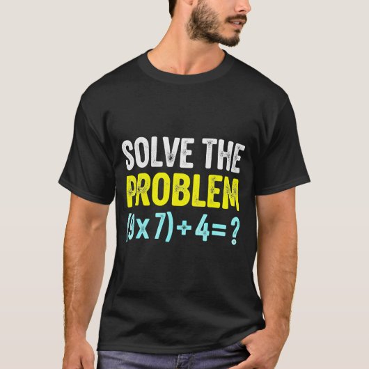 Funny 67 Meme Six Seven Math Teacher Brain-rot Jok T-Shirt (Vorderseite)