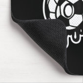 Funny 67 Meme Slang Soccer Ice Cream Drip Six Seve Mousepad (Ecke)