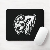 Funny 67 Meme Slang Soccer Ice Cream Drip Six Seve Mousepad (Mit Mouse)