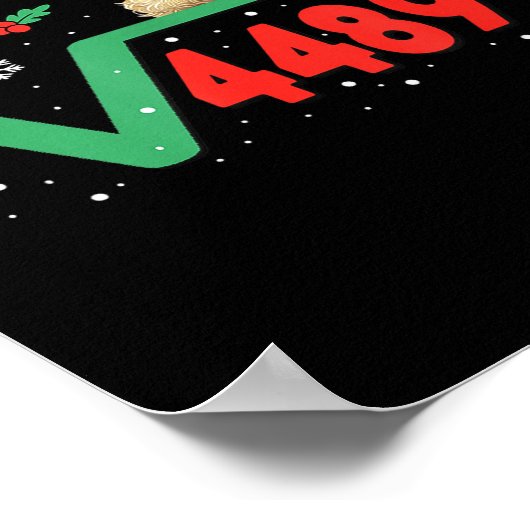 Funny 67 Meme Square Root 4489 Slang Math Teacher  Poster (Ecke)