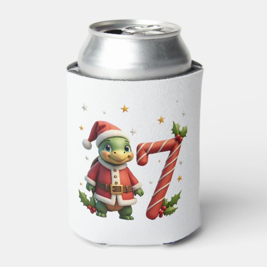 Funny 67 Meme Turtle Christmas PJm Men Women Famil Dosenkühler (Kanne Vorderseite)