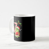 Funny 67 Meme Turtle Christmas Pjm Men Women Famil Kaffeetasse (Vorderseite Links)